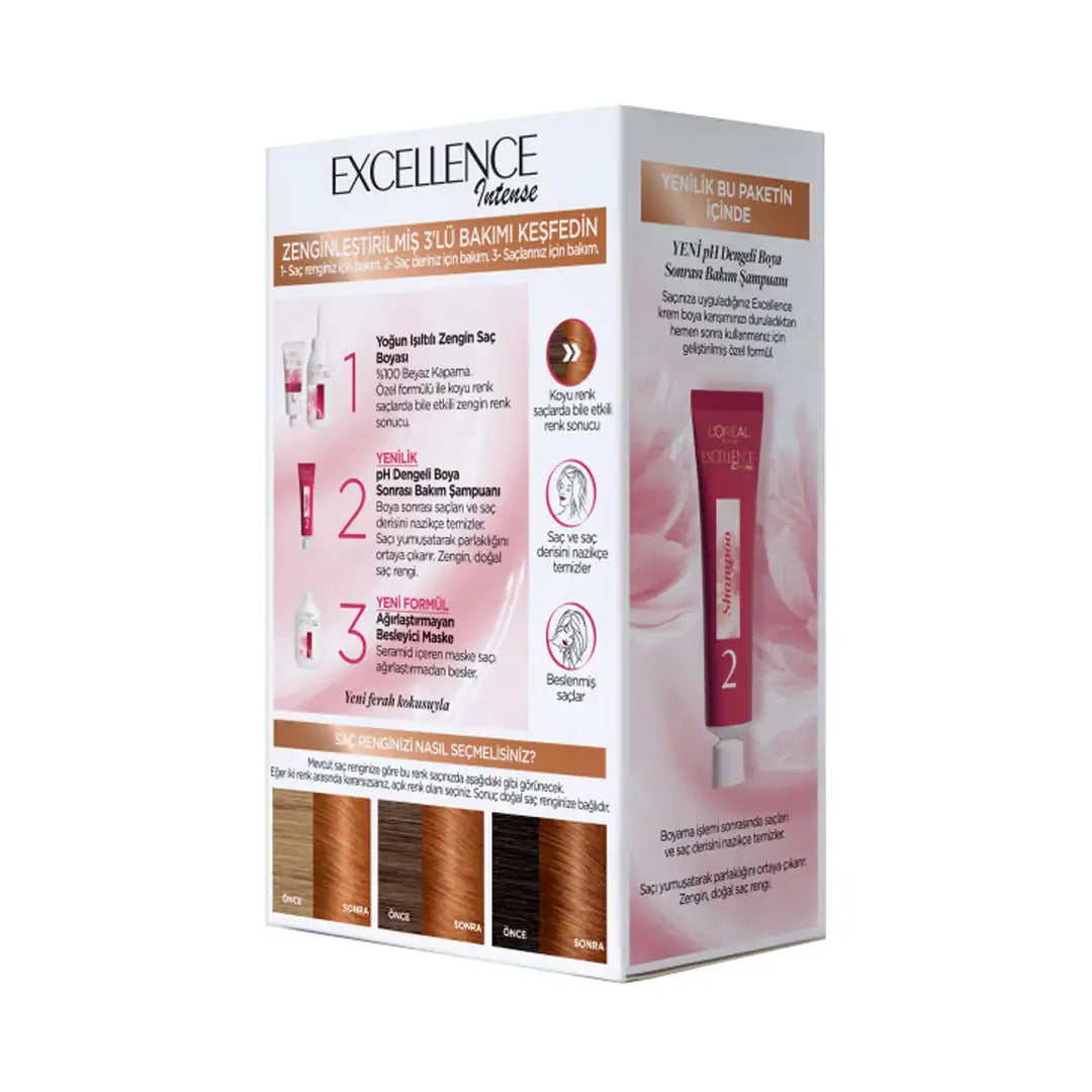 L'Oreal Excellence Creme Hair Dye 7-43 Sultan Copper