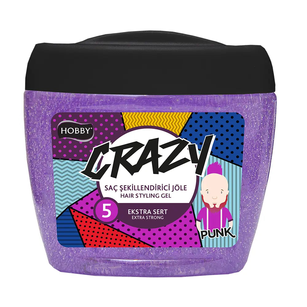 Hobby Crazy Extra Strong Hair Gel for Long-Lasting Hold 700ml