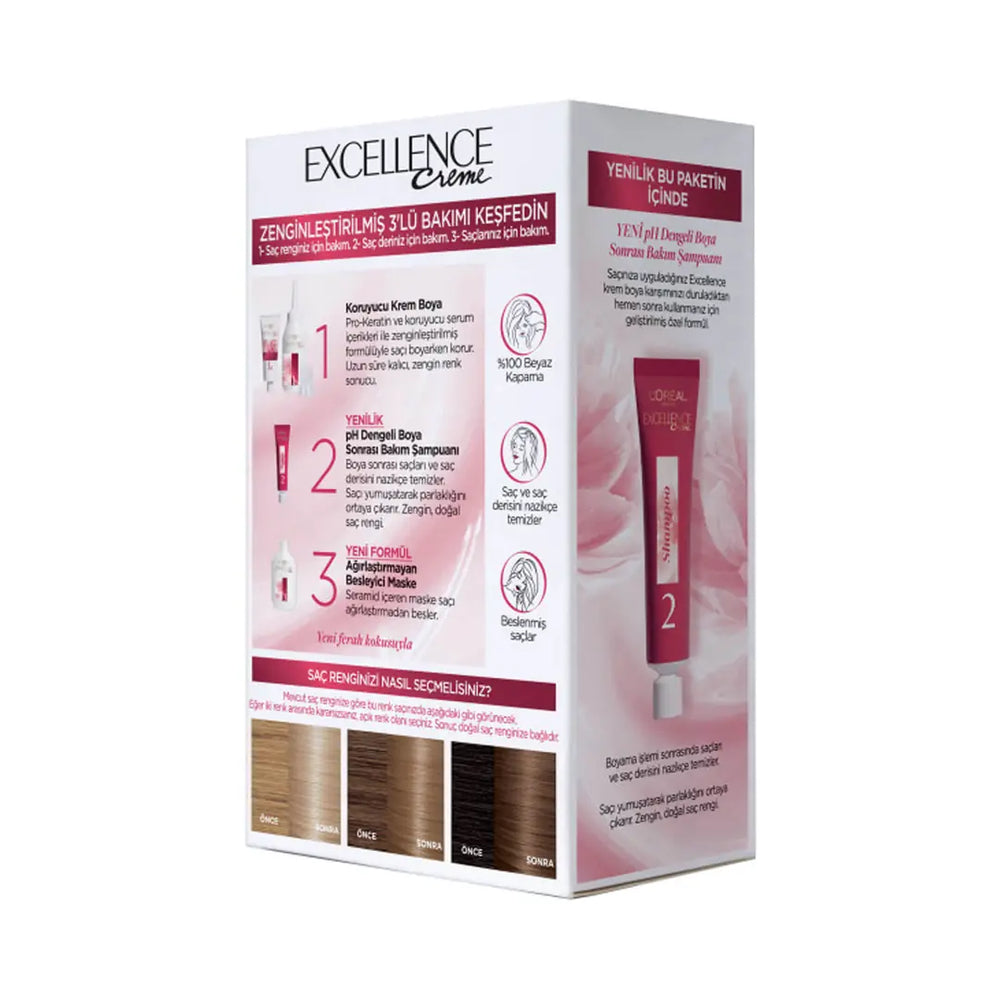 L'Oreal Excellence Creme Hair Color 9-1 Cool Ash Blonde