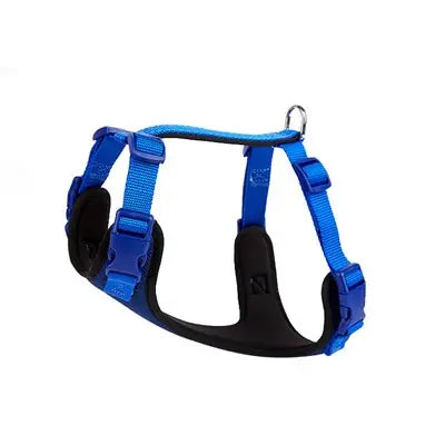 Doggie Air Padded Woven Dog Harness Royal Blue Medium 45-55cm