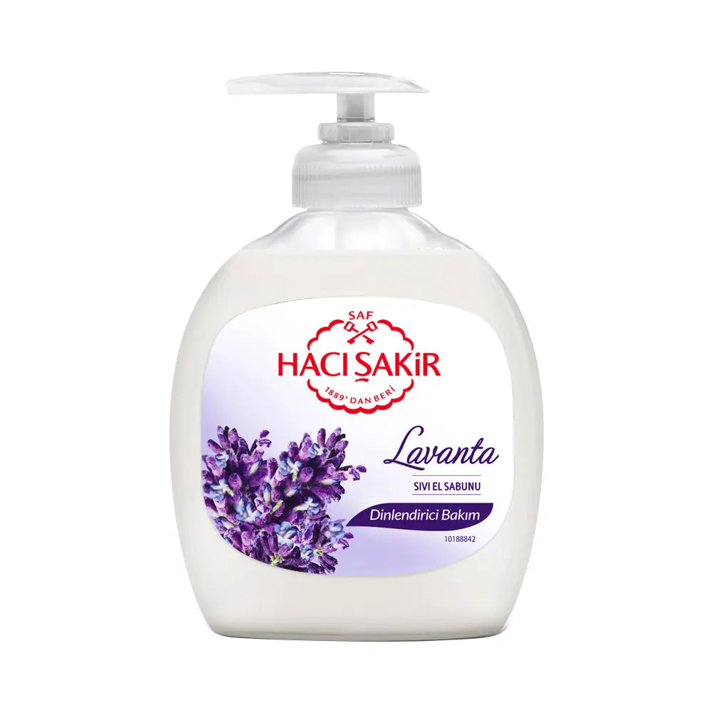 Haci Sakir Lavender Liquid Hand Soap Soothing Clean 500 ml