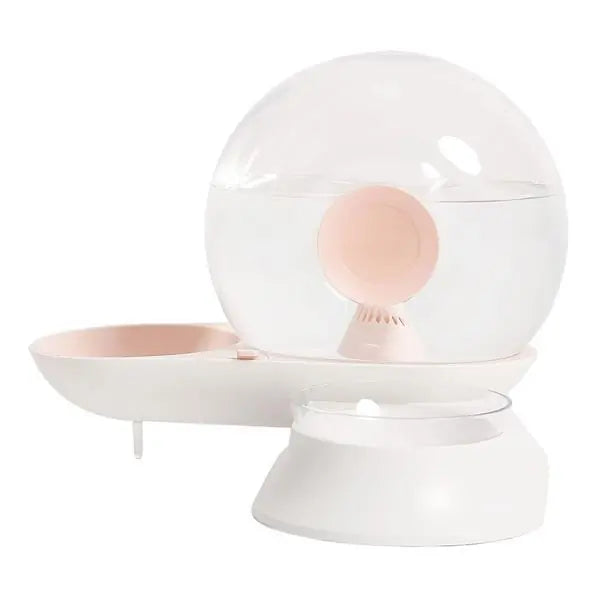 Pressurized Pet Feeder and Water Bowl for Cats and Dogs, 23.8 cm Height
