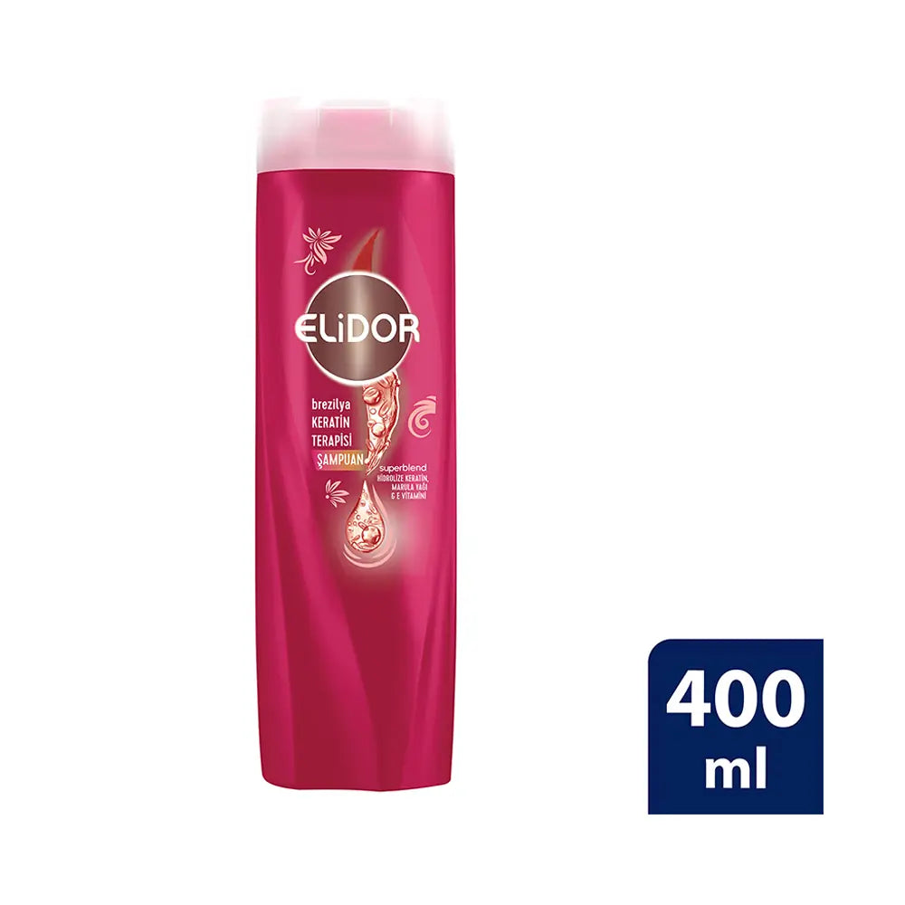 Elidor Brazil Keratin Therapy Shampoo Smooth & Shiny 400 ml