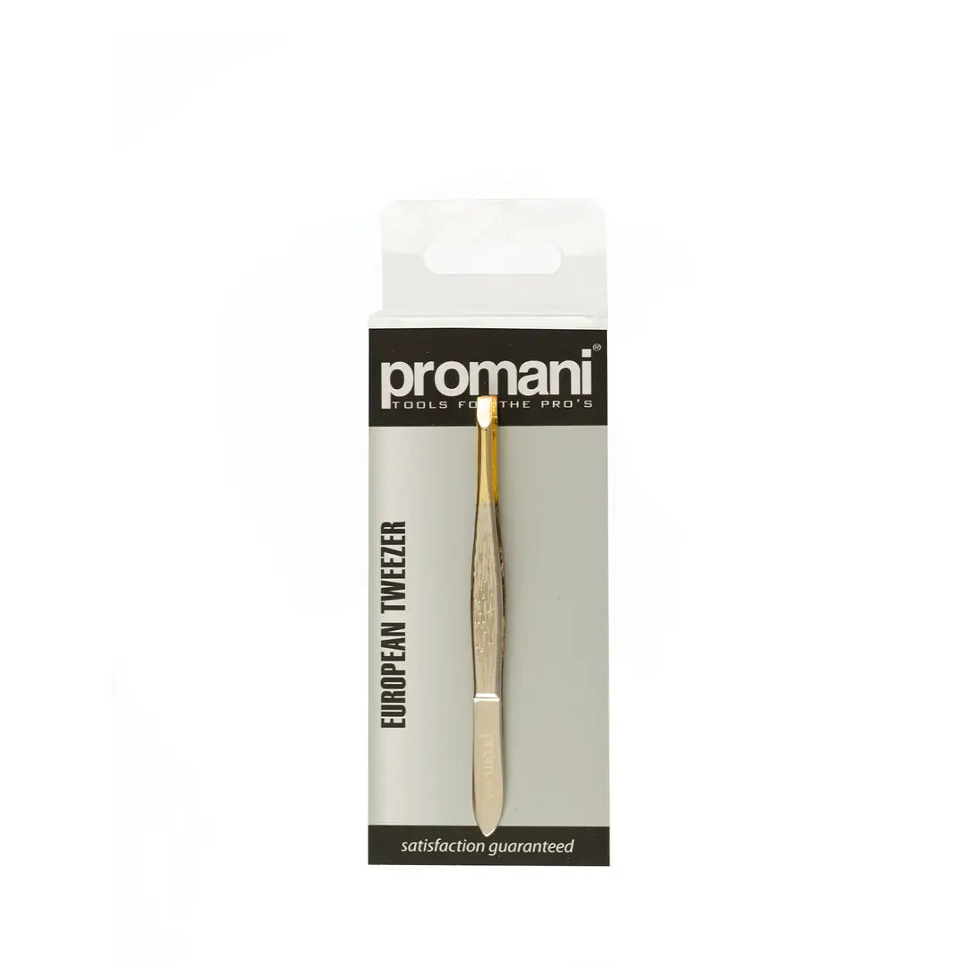 Promani European Tweezers PR-921 Precision Grooming Tool