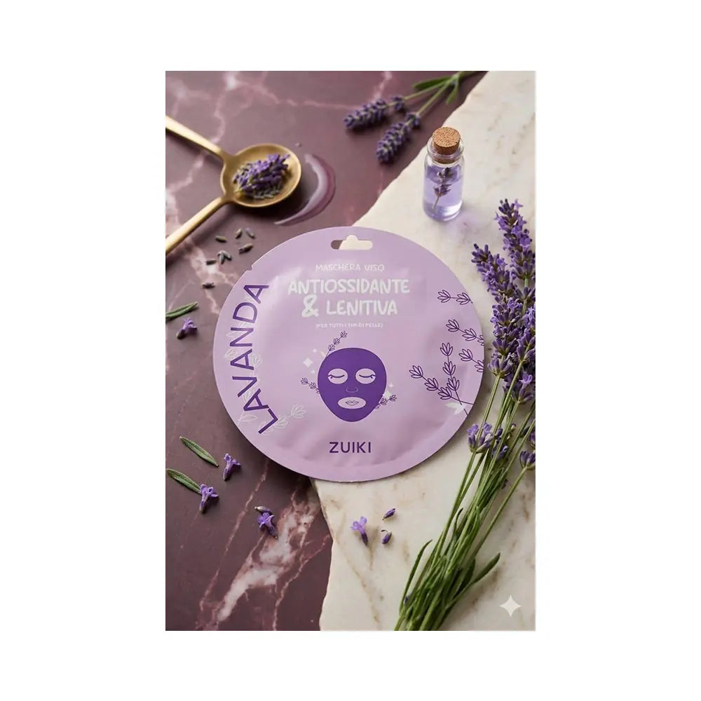 Zuiki Lavender Sheet Mask Soothing & Relaxing 15ml