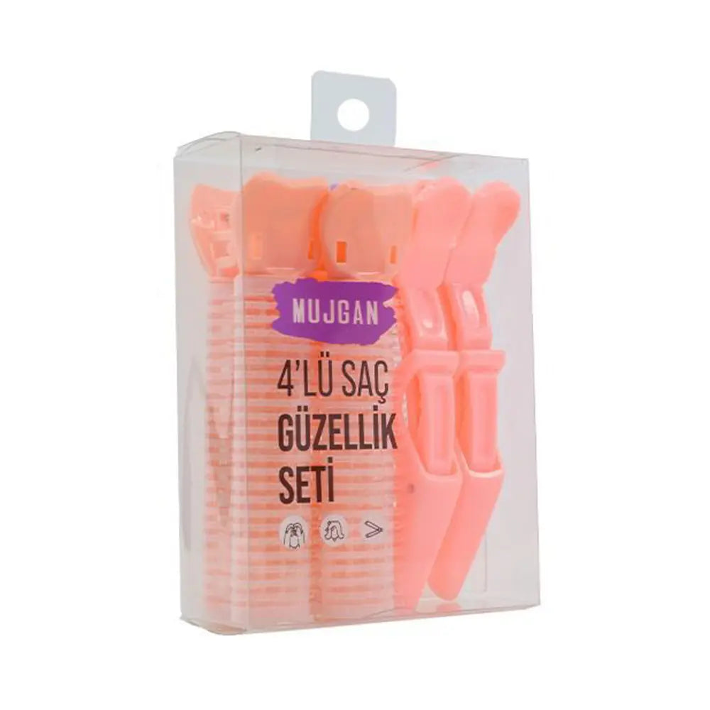 Mujgan 4-Piece Hair Beauty Set for Complete Styling & Care