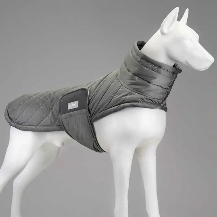 Lindo Air Puff Special Green Dog Coat for Pets, Brand Lindo Product Listing