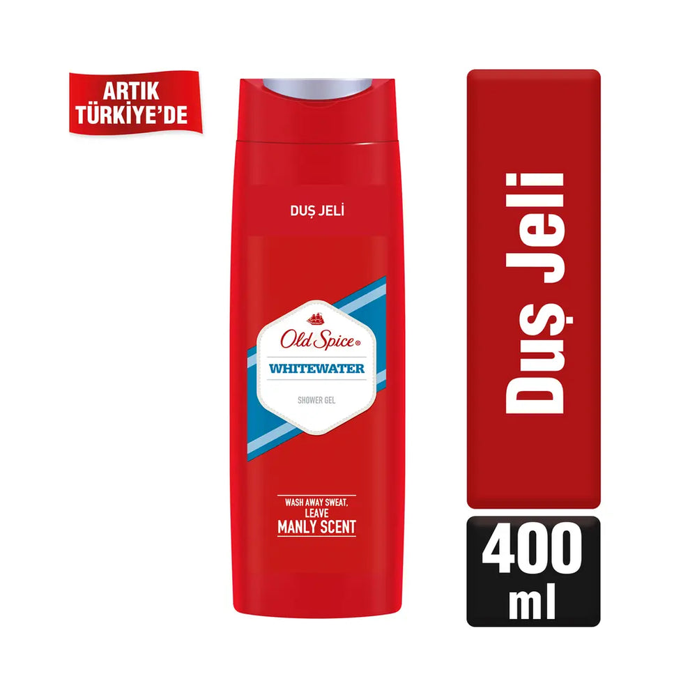 Old Spice White Water Shower Gel & Shampoo 400 ml