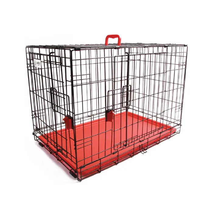 M-Pets Voyager Double Door XXLarge Dog Crate Red 122x76x84cm