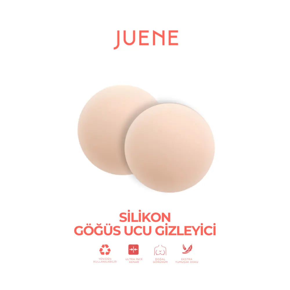 Juene Adhesive Silicone Nipple Covers for Smooth Coverage