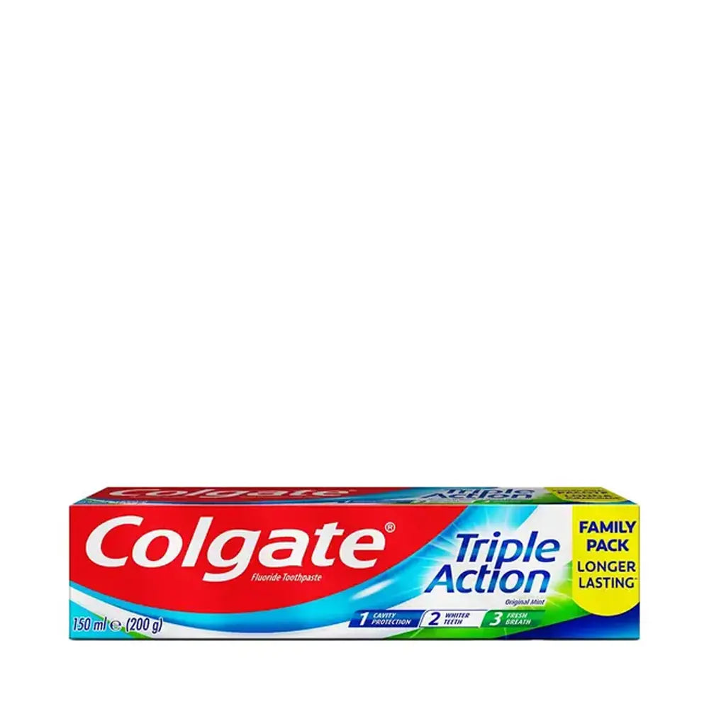 Colgate Triple Action Toothpaste for Cavity Protection 150ml