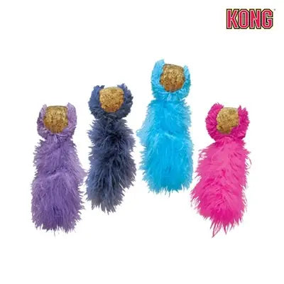 Kong Plush Tailed Mushroom Cat Toy Ball 19 cm