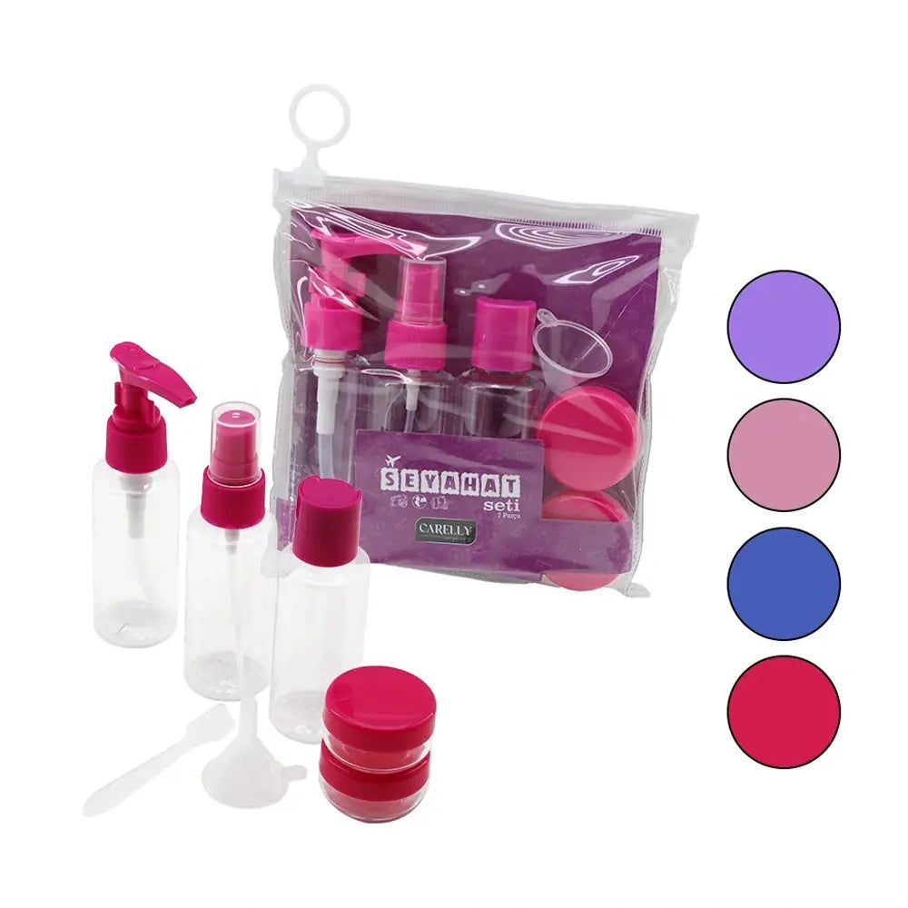 Carelly Travel Bottle Set Cr-3110 Leak-Resistant Kit