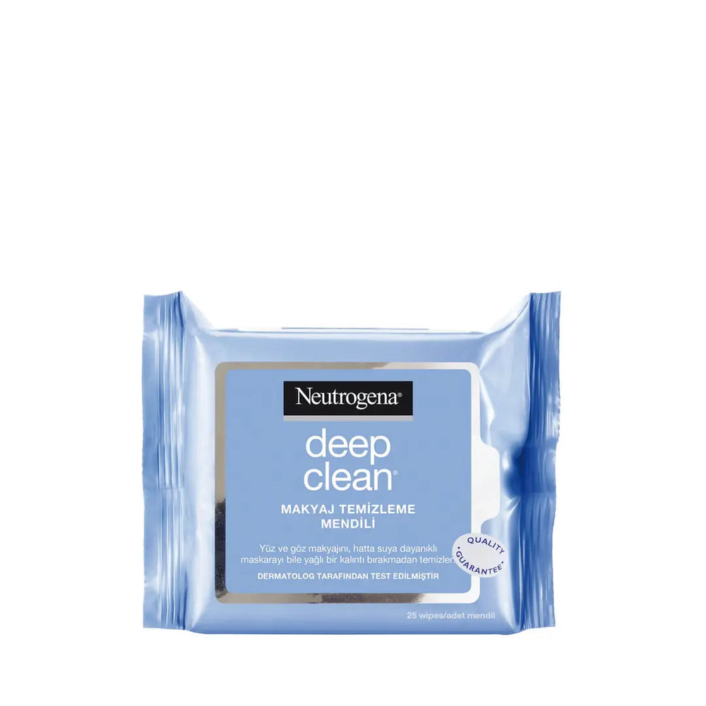Neutrogena Deep Clean Makeup Remover Wipes 25 Count