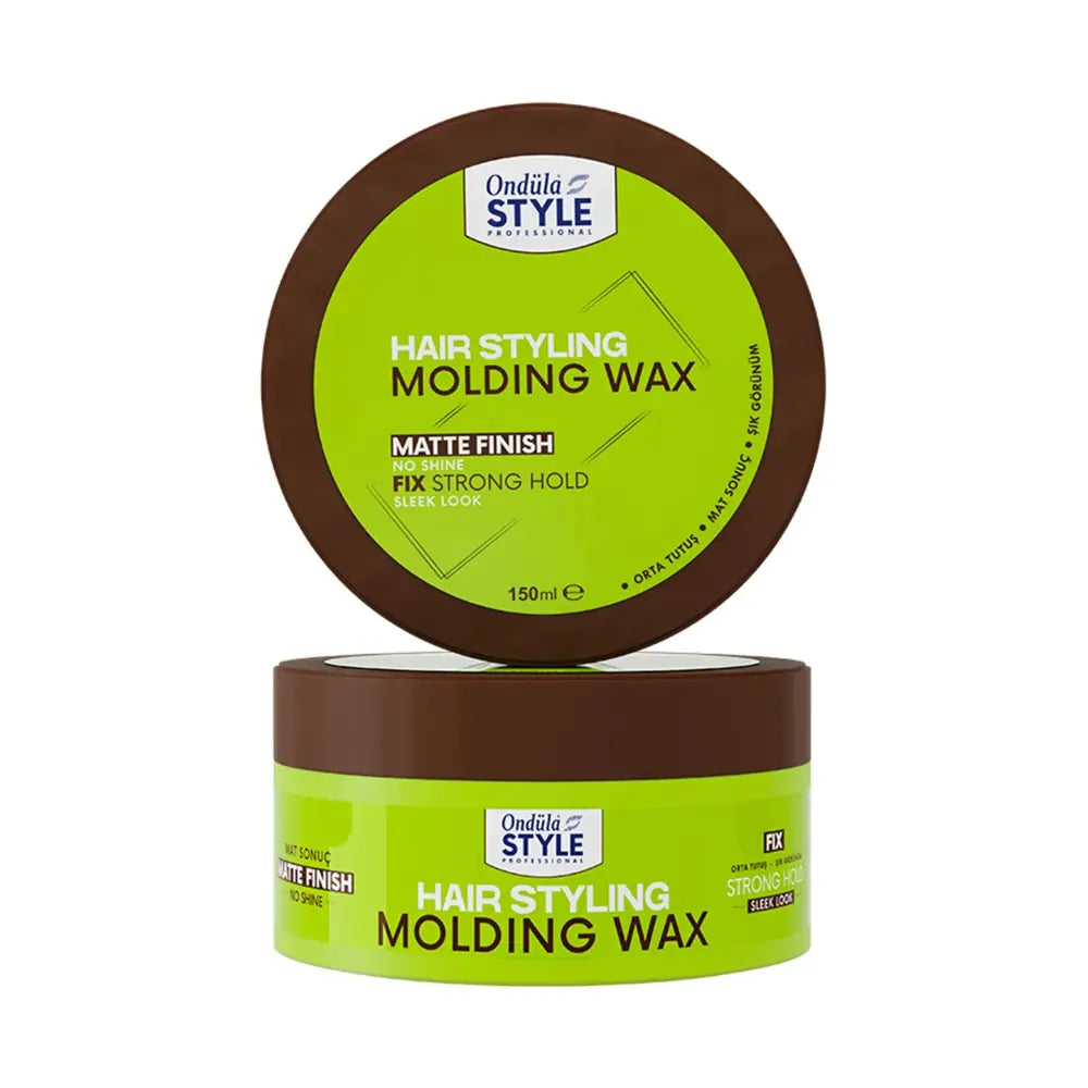 Ondula Snow Wax Green Matte Finish Styling Wax 150ml