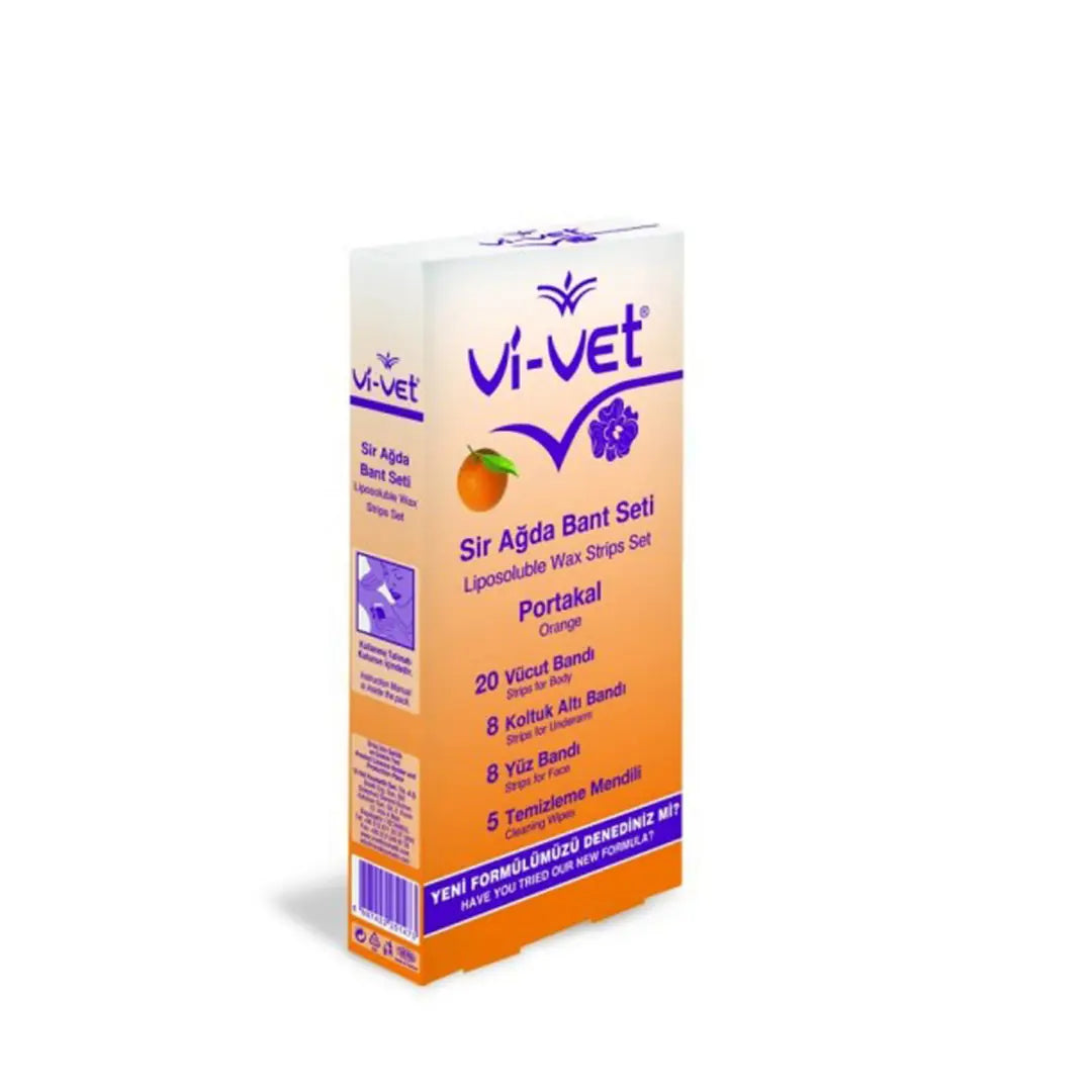 Vivet Orange Blossom Wax Strips Set 41 Pieces