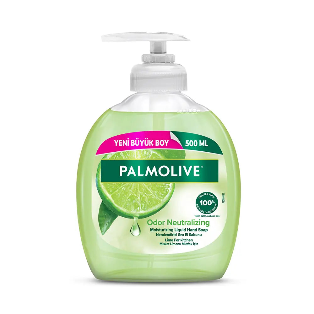 Palmolive Lime Kitchen Liquid Hand Soap Odor Neutralizing 500 ml