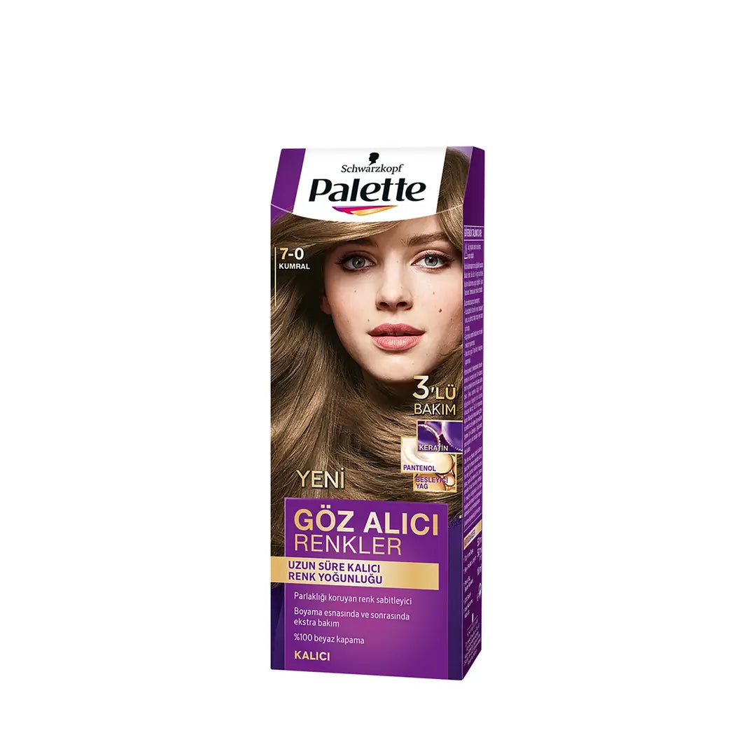 Palette Permanent Hair Color 7-0 Medium Blonde