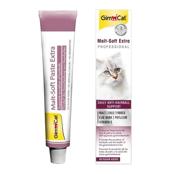 Gimcat Malt Soft Extra Anti-Hairball Paste for Cats 100g