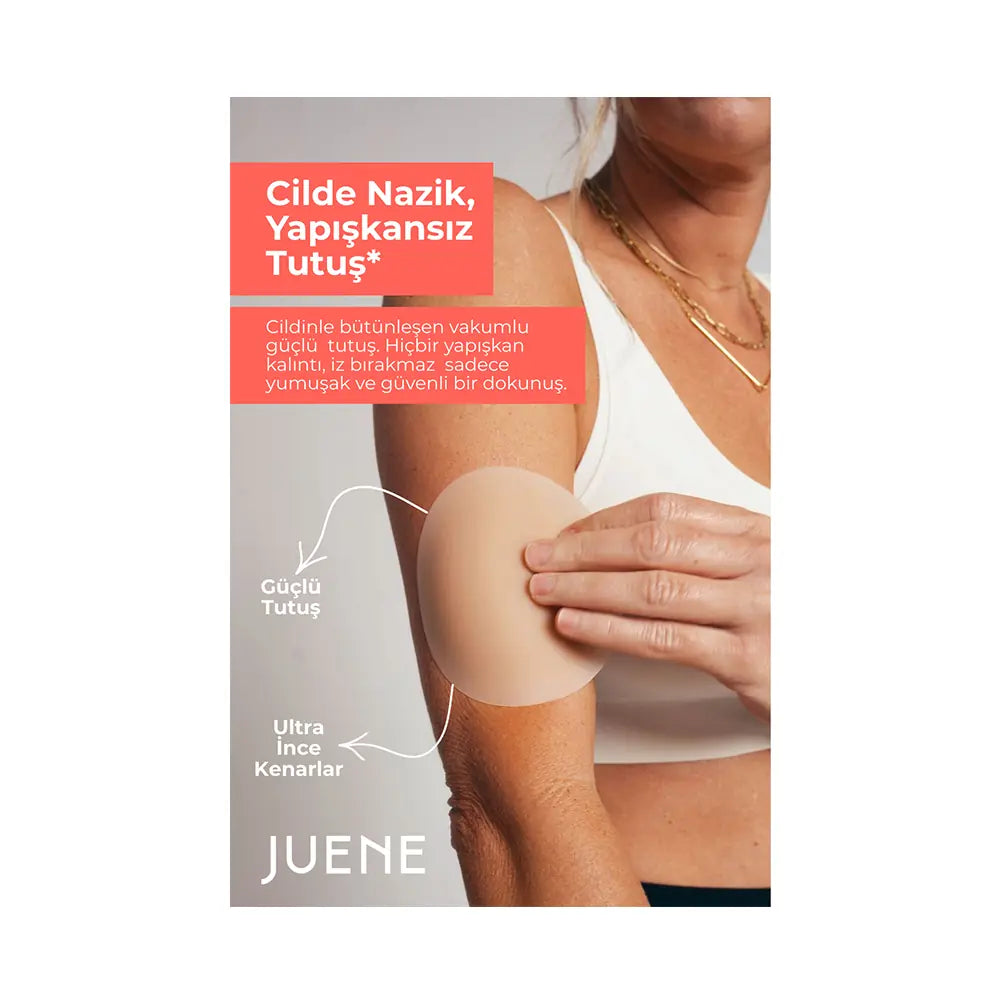 Juene Vacuum Nipple Concealers Seamless Adhesive-Free Covers 1 Pair