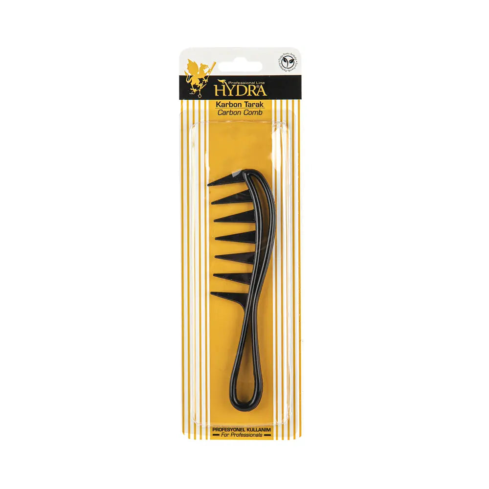 Hydra Carbon Wax Comb HD-2137 for Precision Styling