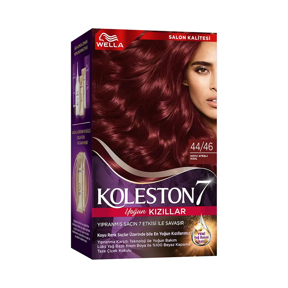 Wella Koleston 44/46 Intense Dark Red Hair Dye Kit