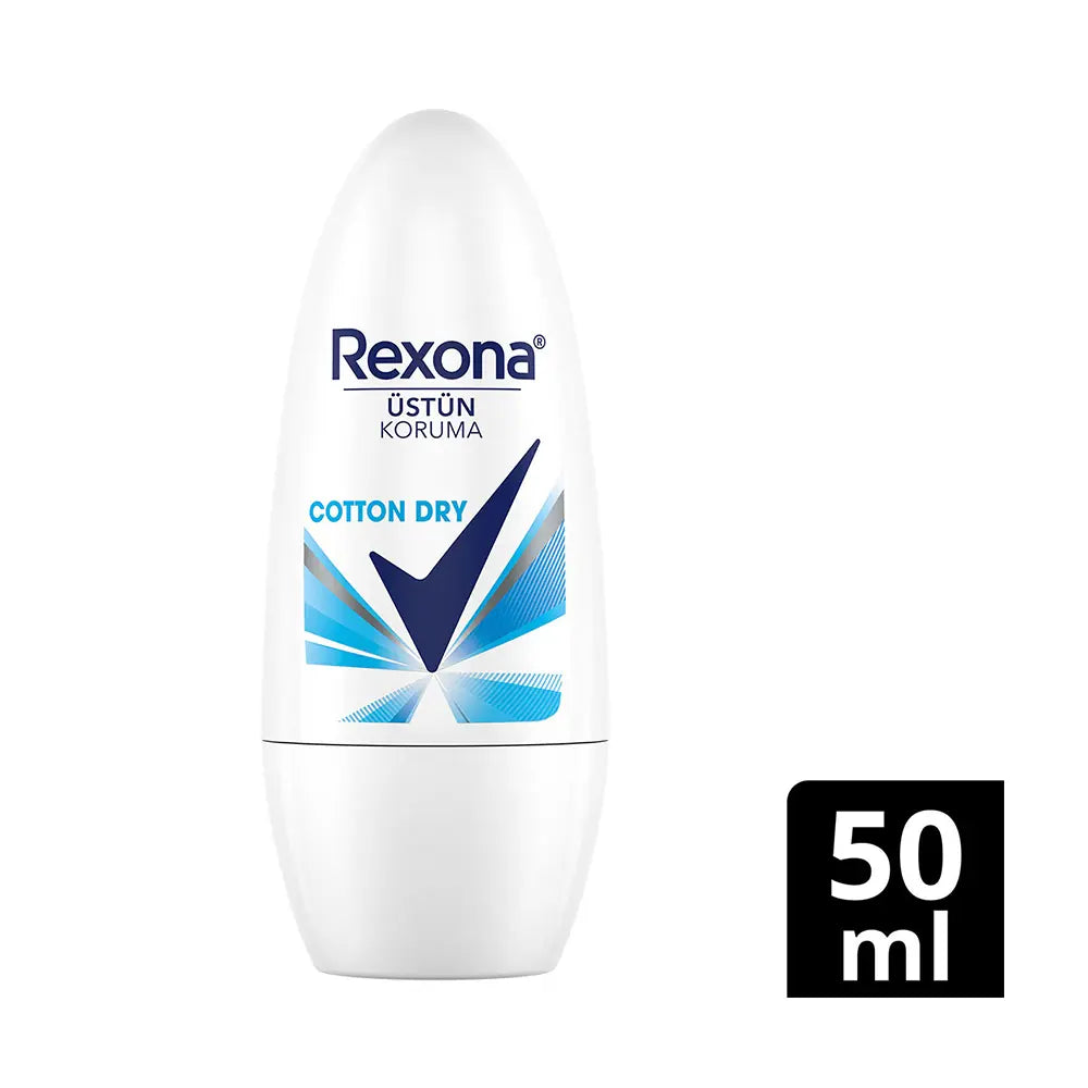 Rexona Cotton Dry Roll-On Deodorant 72-Hour Protection 50 ml