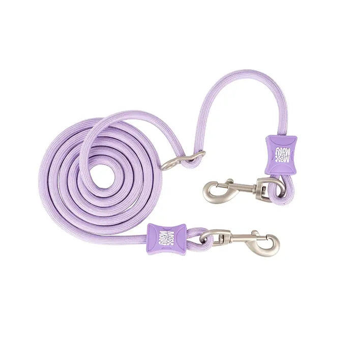 Max & Molly Matrix 2.0 Multifunctional Rope Leash Lilac Medium