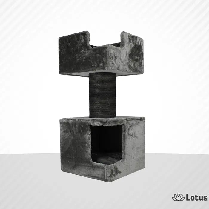Lotus Pet Design Sevilya Grey Cat Scratcher Durable Post