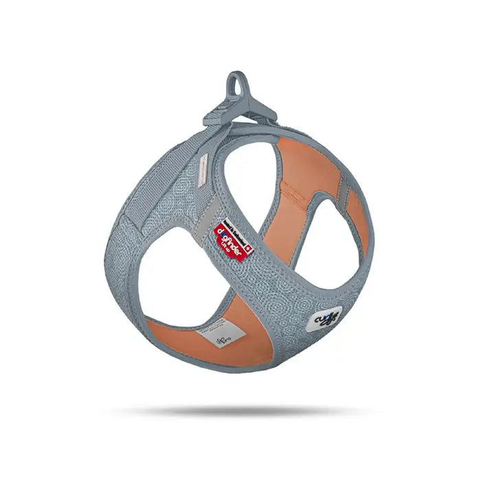 Curli Vest Harness Air-Mesh Elemental Dog Harness Blue 3X-Small