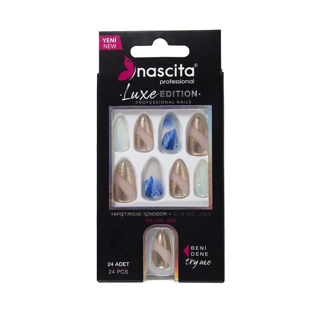 Nascita Luxe False Nails 24-Pack for Instant Manicure 00230