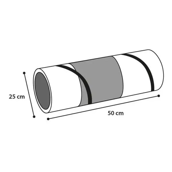 Flamingo Linz Cat Play Tunnel 50 cm for Indoor Cats to Hide, Explore and Play