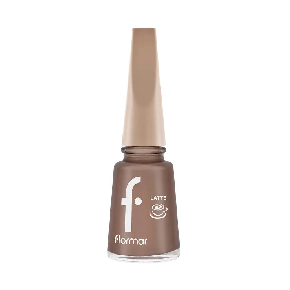 Flormar Velvet Mocha High Pigment Glossy Nail Polish 007 11ml