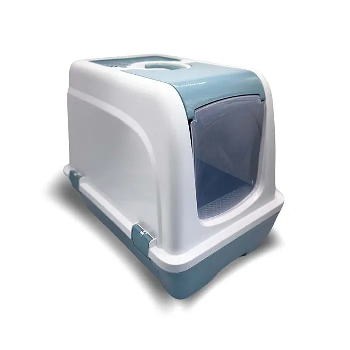 Senyayla Deluxe Covered Cat Litter Box with Drawer 55x47x35 cm