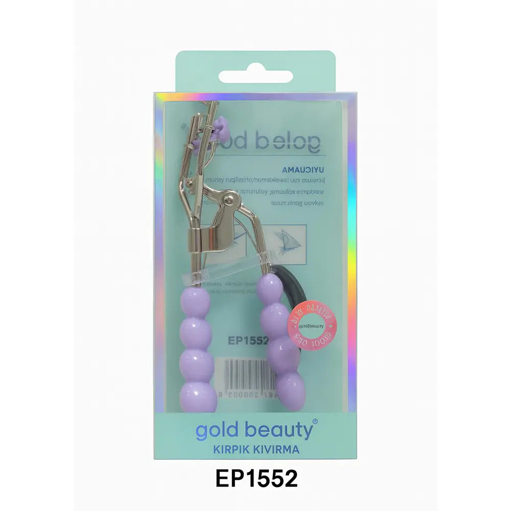 Gold Beauty Ep-1552 Eyelash Curler for Perfect Curl