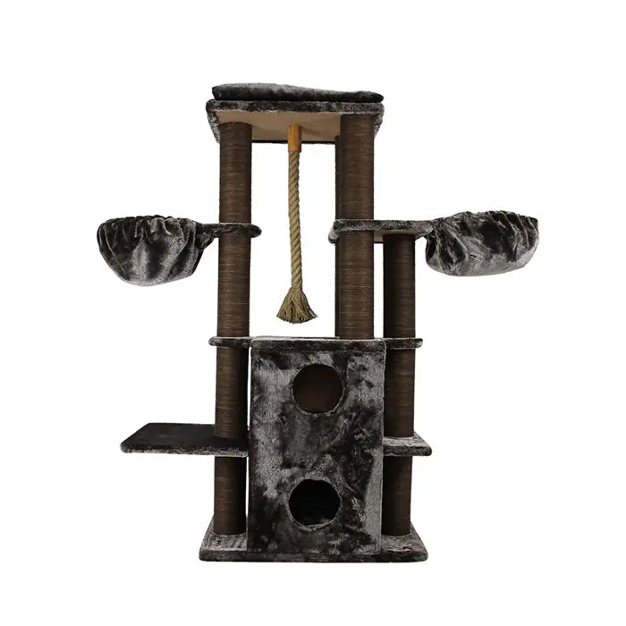 Lotus Pet Design London Cat Scratching Post Tower 69in