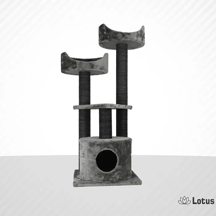 Lotus Pet Design Varsova Gray Cat Scratching Post 1 Unit