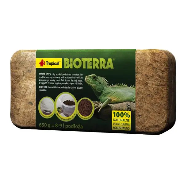 Tropical Bioterra Reptile Substrate 650g - Natural Terrarium Bedding