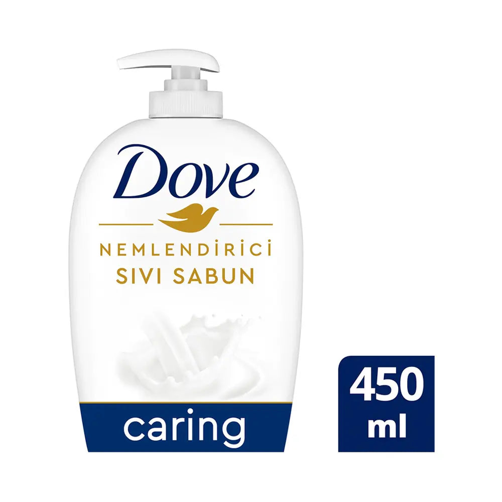 Dove Caring Liquid Hand Wash with 1/4 Moisturizing Cream 450 ml