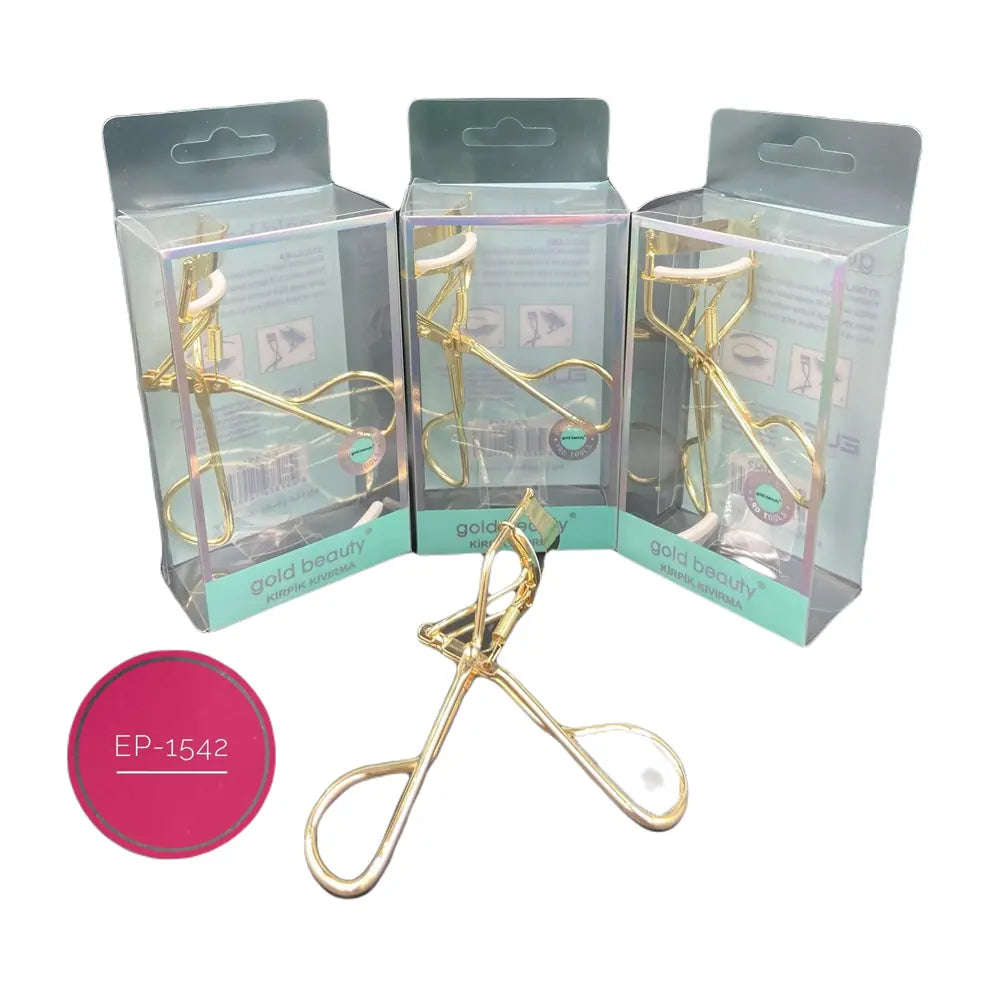 Gold Beauty EP-1542 Eyelash Curler for Precision Curl