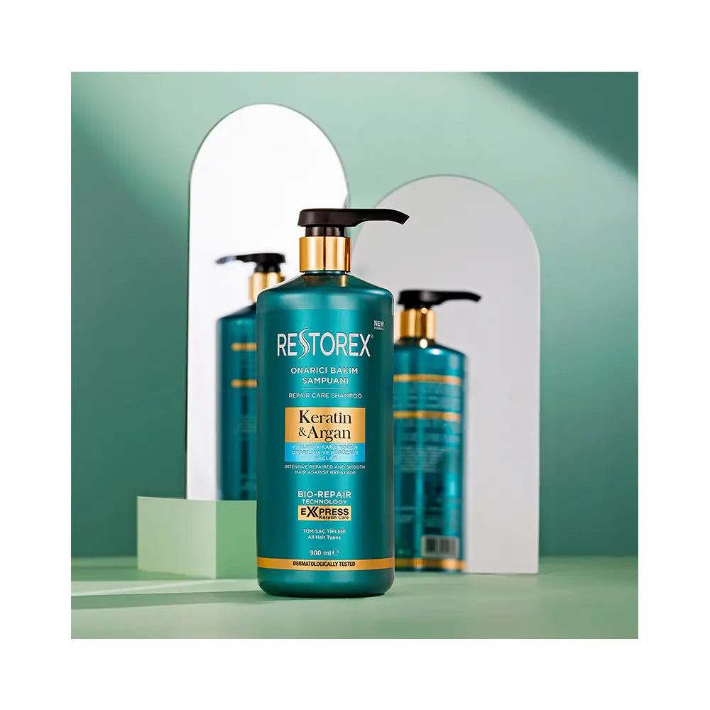 Restorex Keratin &amp; Argan Shampoo for Damaged Hair 900ml