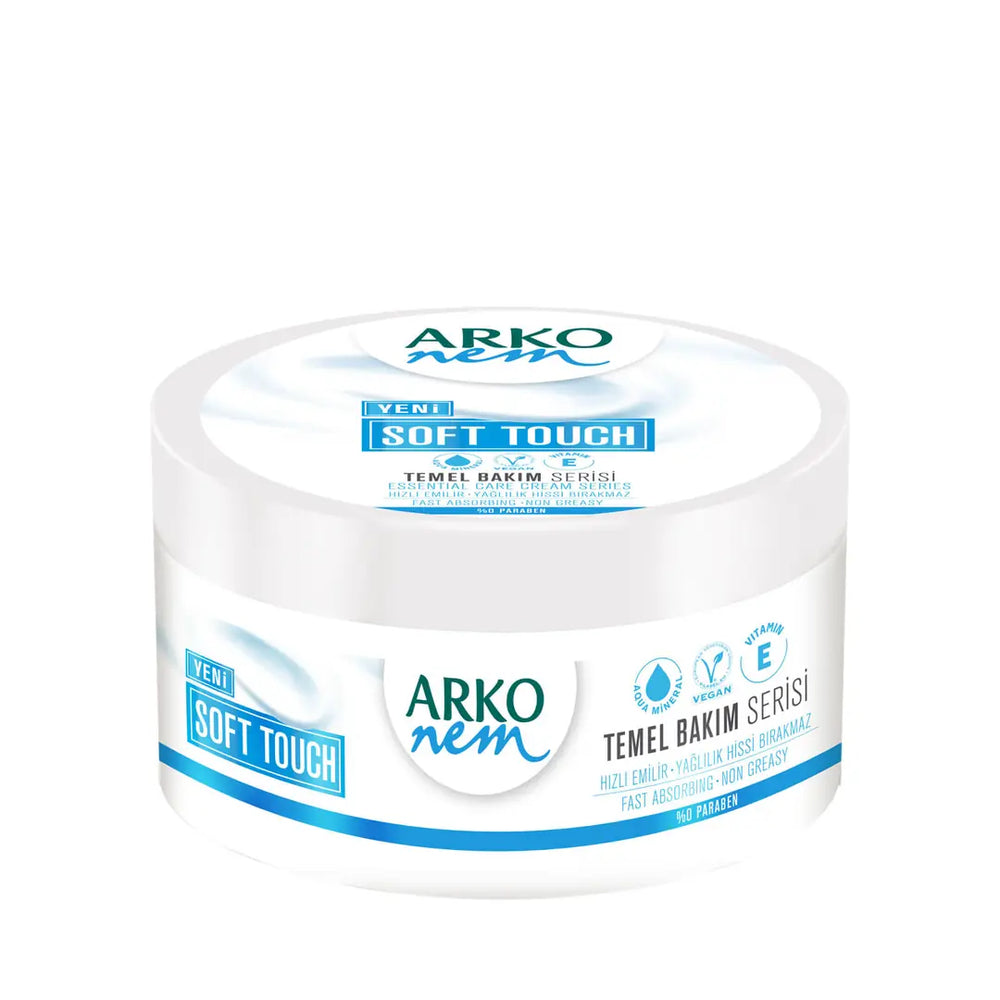 Arko Nem Soft Touch Moisturizing Cream for Soft Skin 250ml