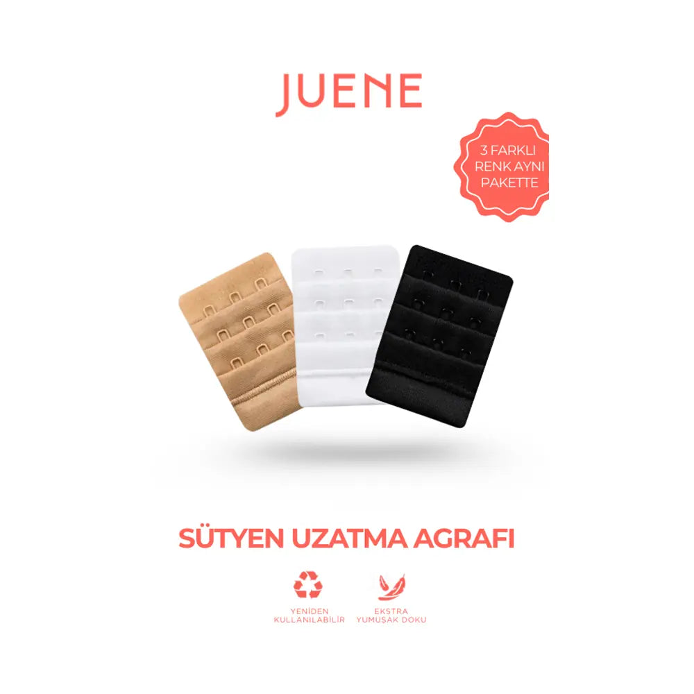 Juene Bra Extender Hook for Customizable Band Fit 1 pc