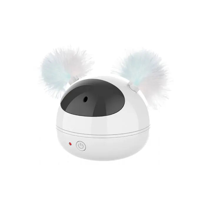 M-Pets Polaris Interactive Laser Cat Toy in White