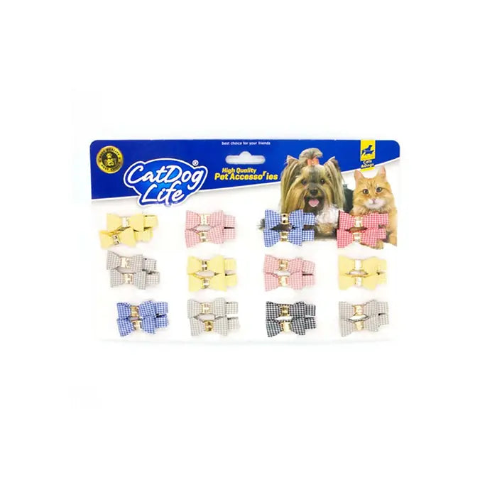 Cat&Dog Life Mixed Color Pet Hair Clips for Cats & Dogs 1 pc