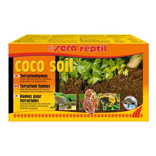 Sera Reptil Coco Soil Reptile Substrate for Terrariums