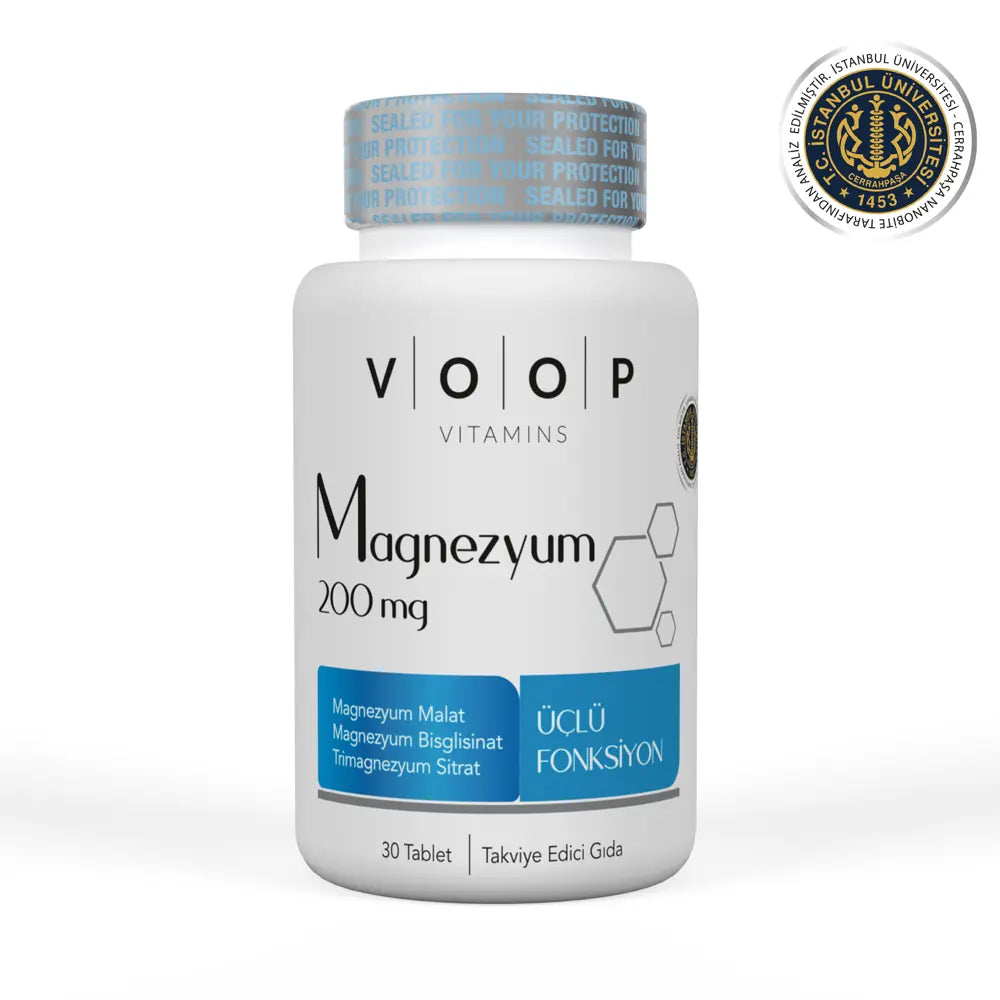 Voop Magnesium Dietary Supplement Tablets 60ct