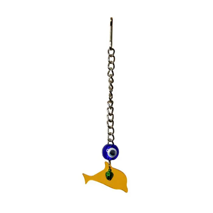 Birdlife Acrylic Dolphin Shaped Pendulum Bird Toy
