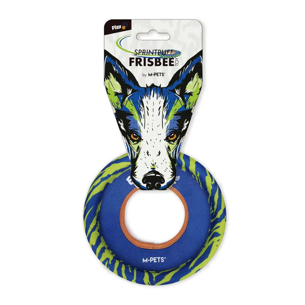 M-Pets Sprintpuff Flying Disc Dog Toy for Active Play