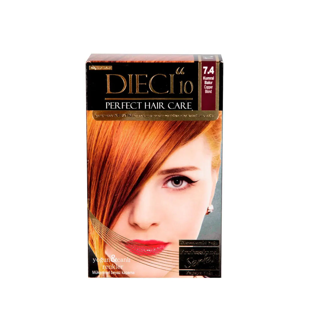 Dieci Perfect Kit Hair Color 7-4 Copper Blonde